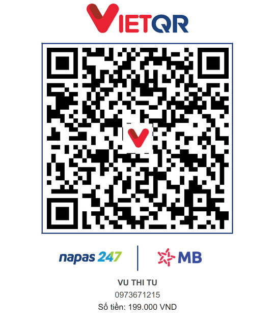 QR thanh toán Gemini Pro — Vietcombank