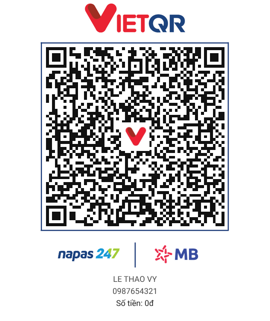 Mã QR Mừng cưới cô dâu