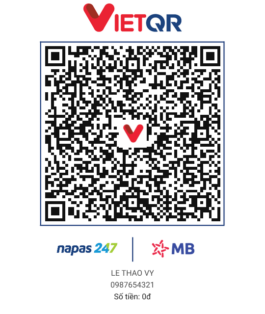 Mã QR Mừng cưới cô dâu