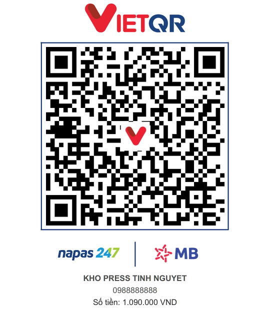 VietQR Thanh Toán Đơn Hàng KP-TN8888
