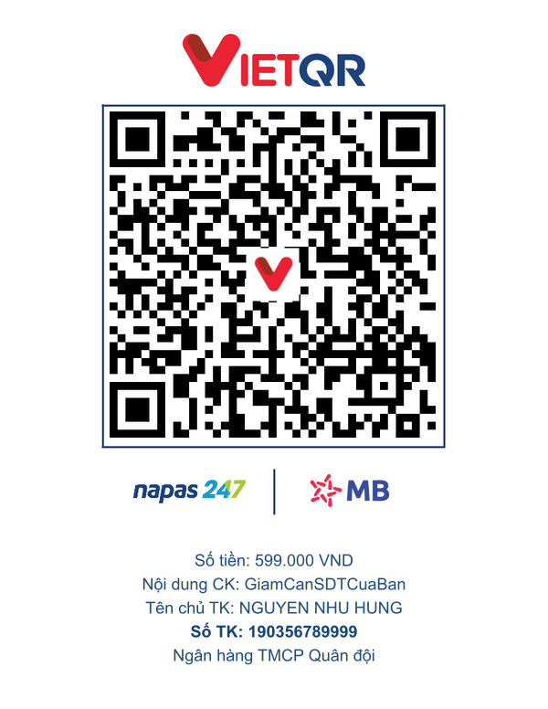 Mã QR Chuyển khoản thông minh VietQR