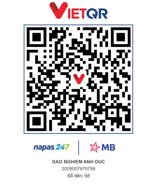 QR Chuyển khoản MB Bank