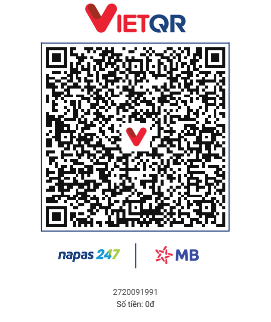QR chuyển khoản MB Bank