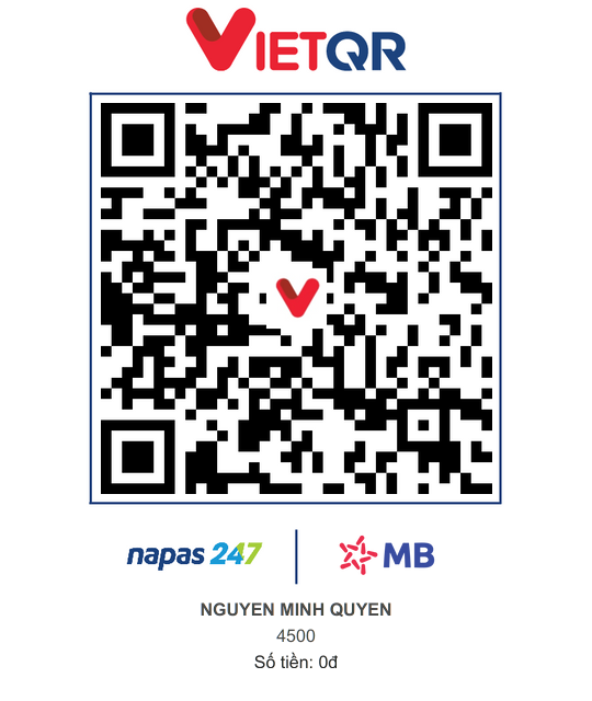 QR ủng hộ Quỹ mới