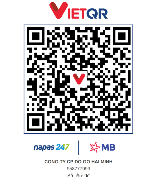 Mã VietQR MBBank Đồ Gỗ Hải Minh