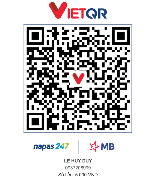 QR chuyển khoản