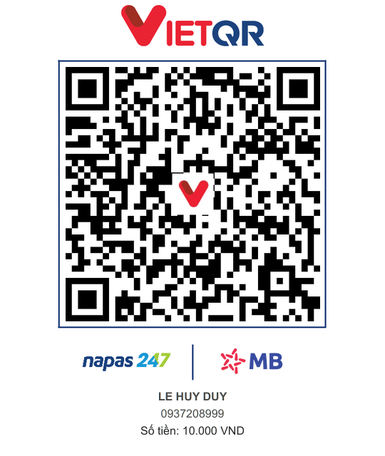 QR chuyển khoản