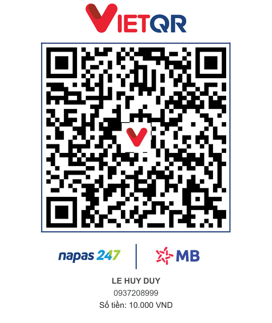 QR chuyển khoản