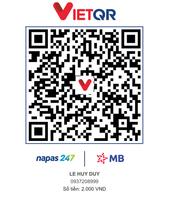 QR chuyển khoản