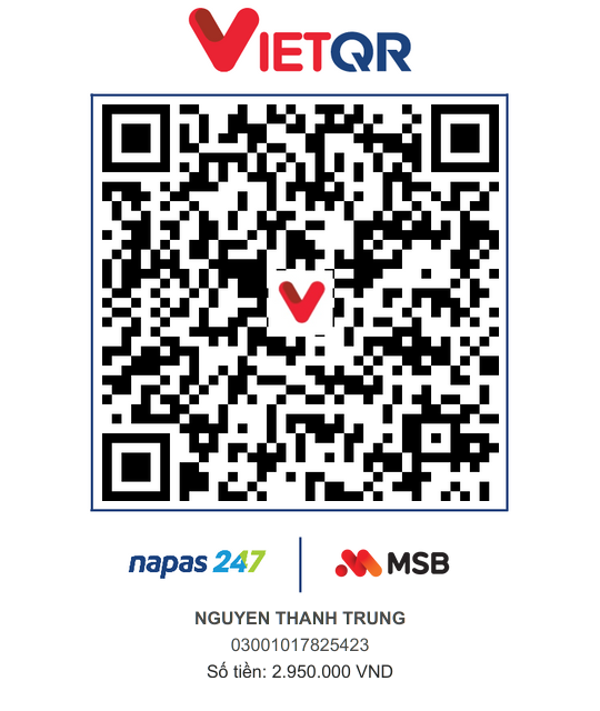 Mã QR chuyển khoản