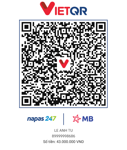 QR thanh toán 43M - GÓP ZÔ ACC 14N