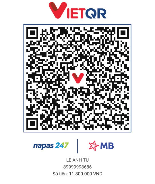 QR thanh toán 11M8 - GÓP ZÔ ACC 3M8