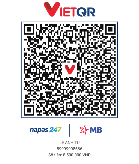 QR thanh toán 8M5 - GÓP ZÔ ACC 2M6