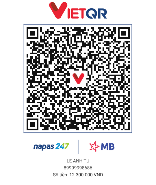 QR thanh toán 12M3 - GÓP ZÔ ACC 3M9
