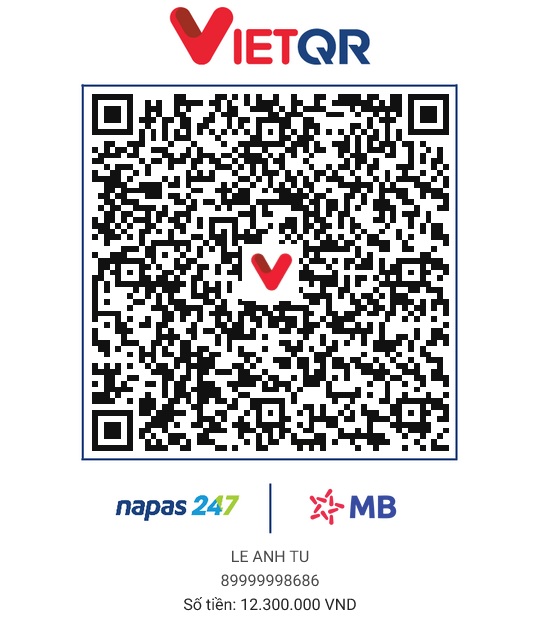 QR thanh toán 12M3 - GÓP ZÔ ACC 3M9