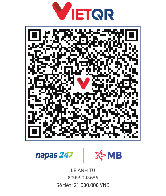 QR thanh toán 21M - GÓP ZÔ ACC 6M6