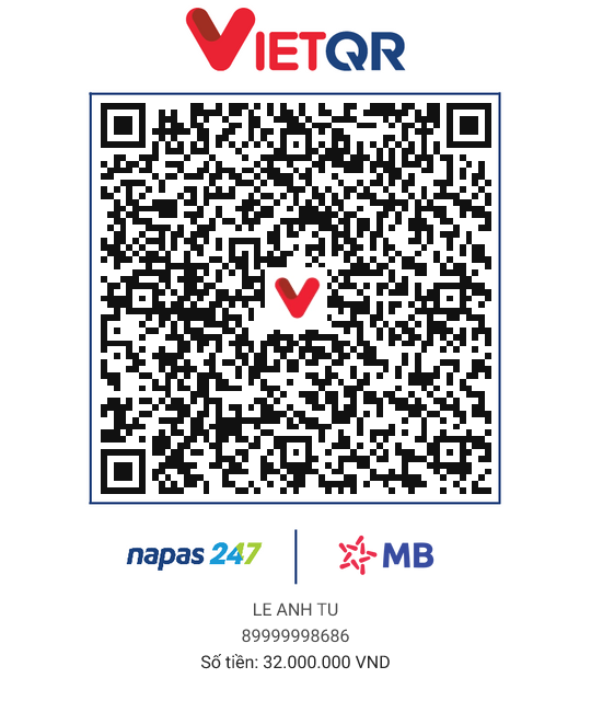 QR thanh toán 32M - GÓP ZÔ ACC 11M