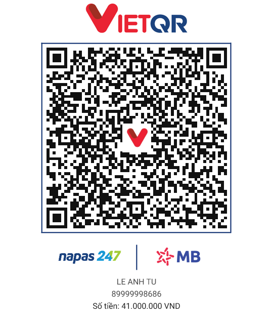 QR thanh toán 41M - GÓP ZÔ ACC 13M
