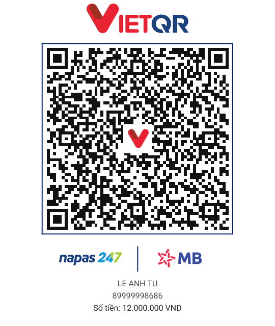 QR thanh toán 12M - GÓP ZÔ ACC 3M8