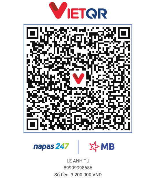 QR thanh toán 3M2 - GÓP ZÔ ACC 1M