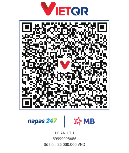 QR thanh toán 25M - GÓP ZÔ ACC 7M7