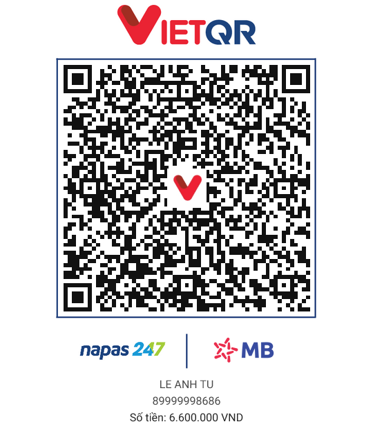 QR thanh toán 6M6 - GÓP ZÔ ACC 2M2