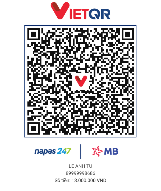 QR thanh toán 13M - GÓP ZÔ ACC 4M2
