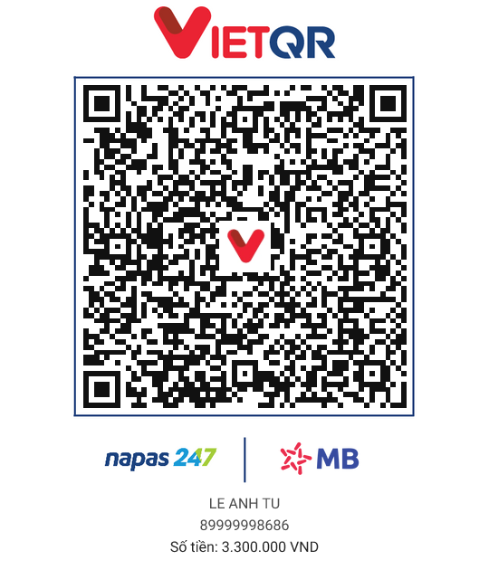 QR thanh toán 3M3 - GÓP ZÔ ACC 1M1