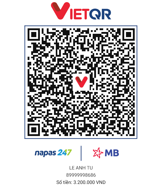 QR thanh toán 3M2 - GÓP ZÔ ACC 1M