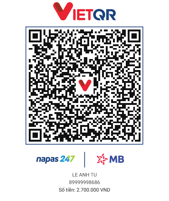 QR thanh toán 2M7 - GÓP ZÔ ACC 800K