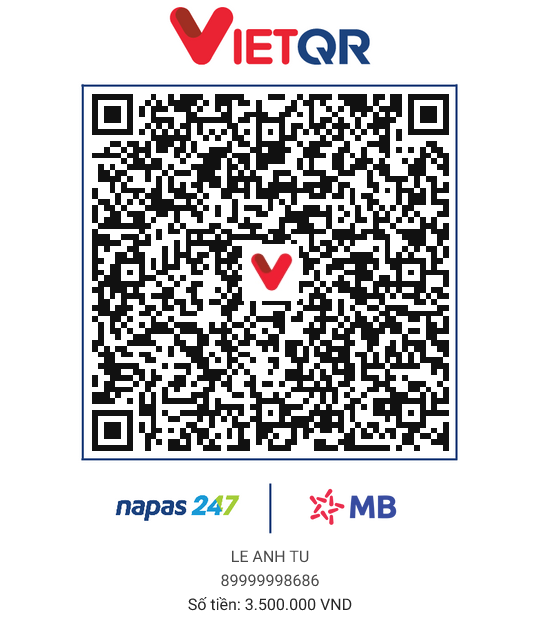 QR thanh toán 3M5 - GÓP ZÔ ACC 1M2