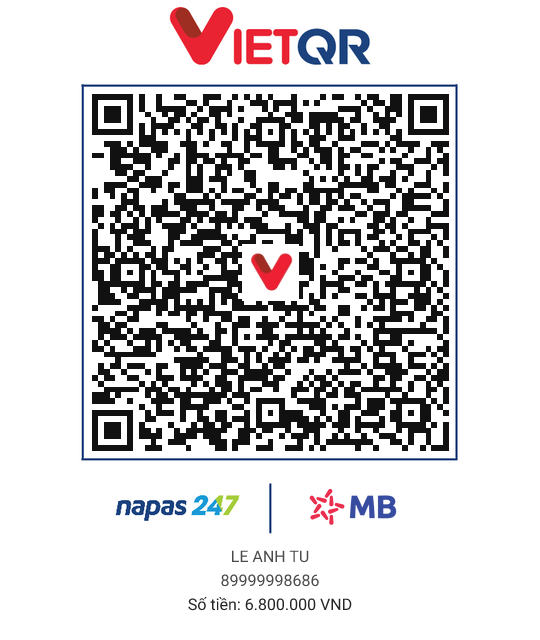 QR thanh toán 6M8 - GÓP ZÔ ACC 2M2