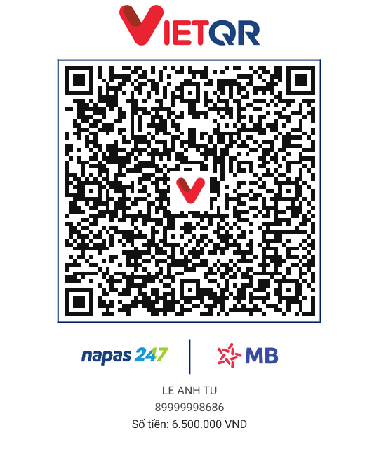 QR thanh toán 6M5 - GÓP ZÔ ACC 2M
