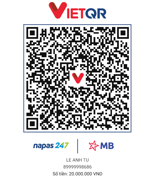 QR thanh toán 20M - GÓP ZÔ ACC 6M4