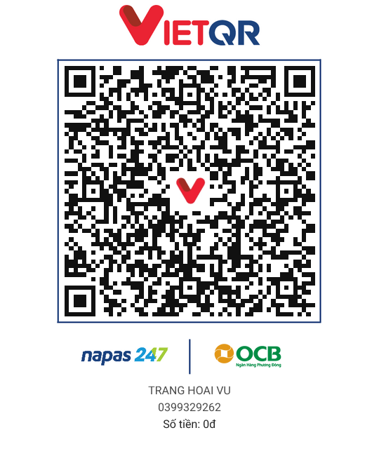 QR chuyển khoản Trang Hoài Vũ