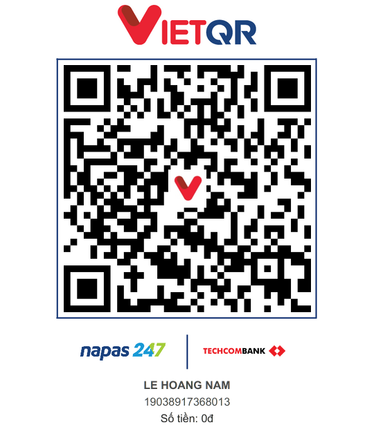 QR Techcombank - Lê Hoàng Nam