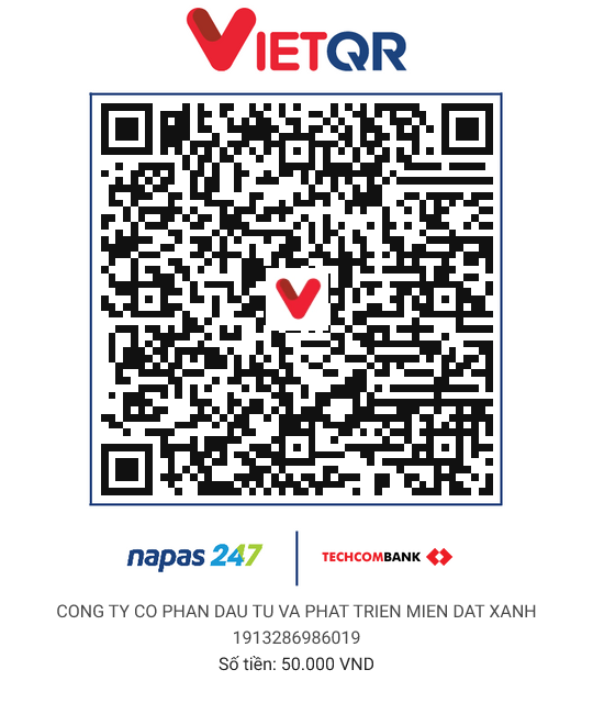 Mã VietQR ủng hộ VCS008