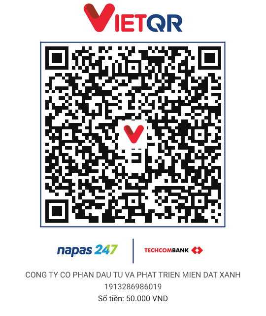 Mã VietQR ủng hộ VCS008
