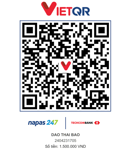 QR chuyển khoản Techcombank — Crawl Data Mindset