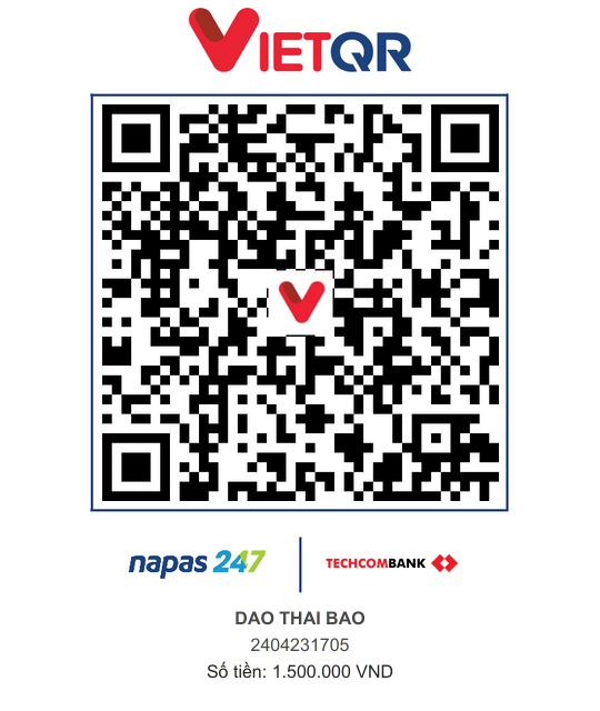 QR chuyển khoản Techcombank — WordPress 101