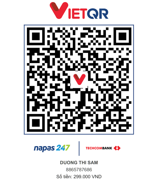 QR Techcombank 8865787686