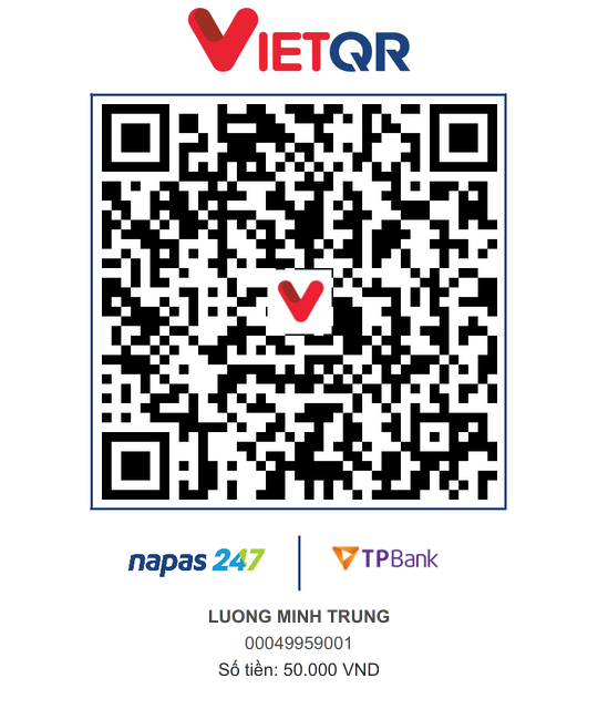 Mã VietQR Ủng Hộ
