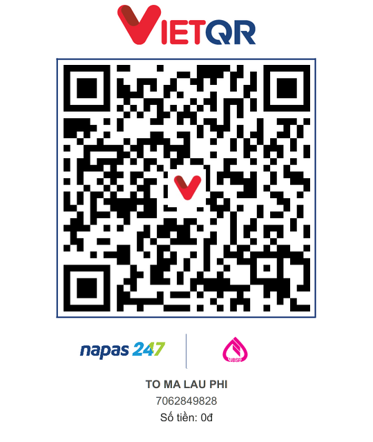 Mã VietQR Thanh Toán Sen Rạch Giá