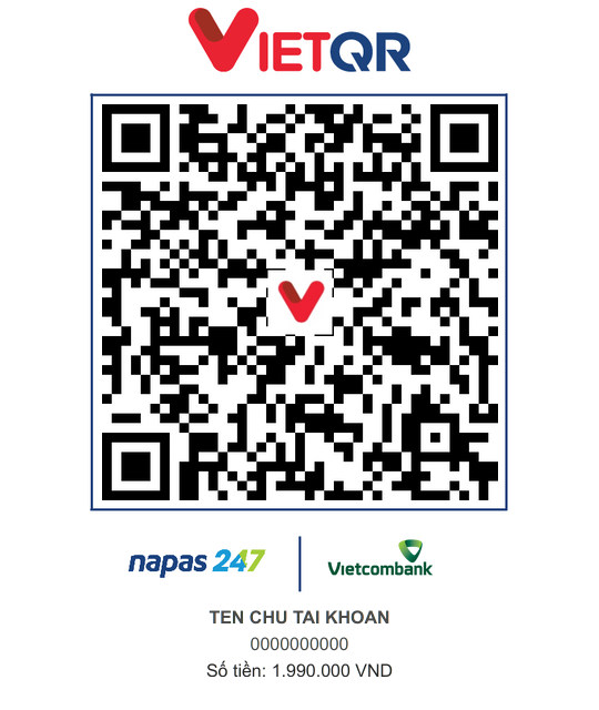Mã QR chuyển khoản