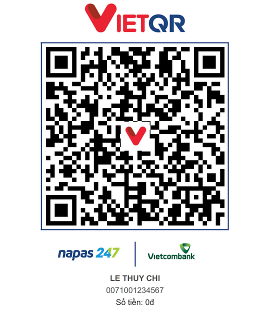 Mã QR Ngân hàng Ngoại Thương (Vietcombank)