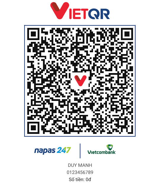 Mã QR Mừng cưới chú rể