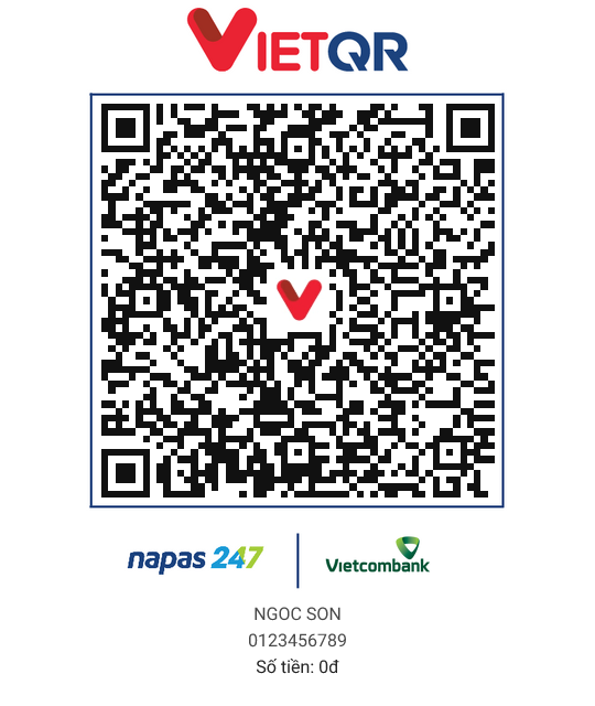 Mã QR Mừng cưới chú rể