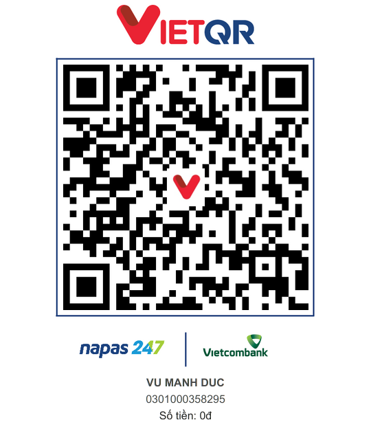 QR Vietcombank VU MANH DUC