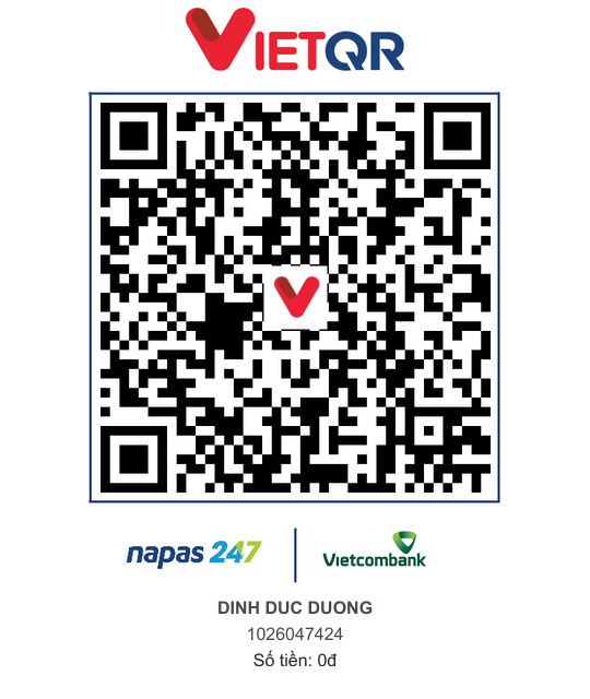 QR Chuyển khoản Vietcombank