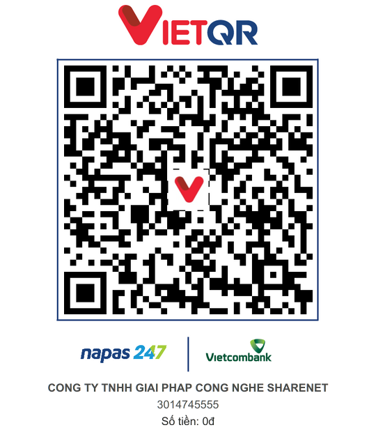 QR chuyển khoản Vietcombank